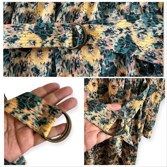 Ulla Johnson Elaine Mini Dress, Begonia Floral Printed, With Belt,‎ Size 8, NWT - Picture 16 of 16